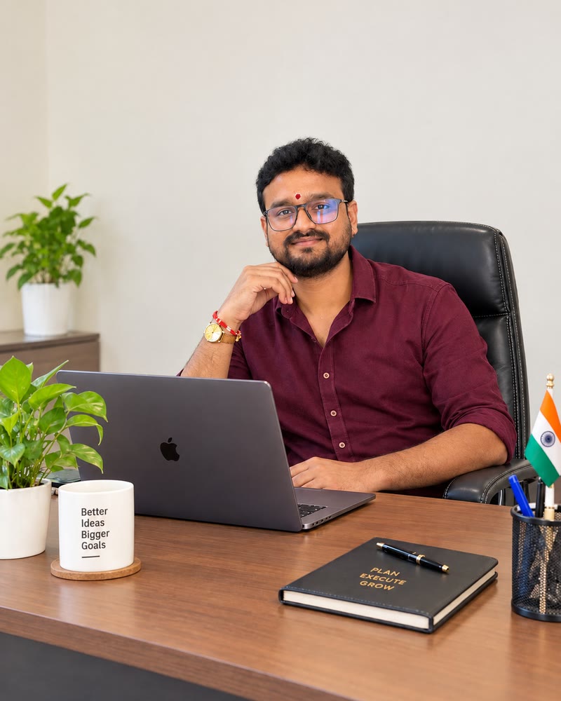 N Venkateshwara Reddy, Founder & CEO of Uni Web Tec